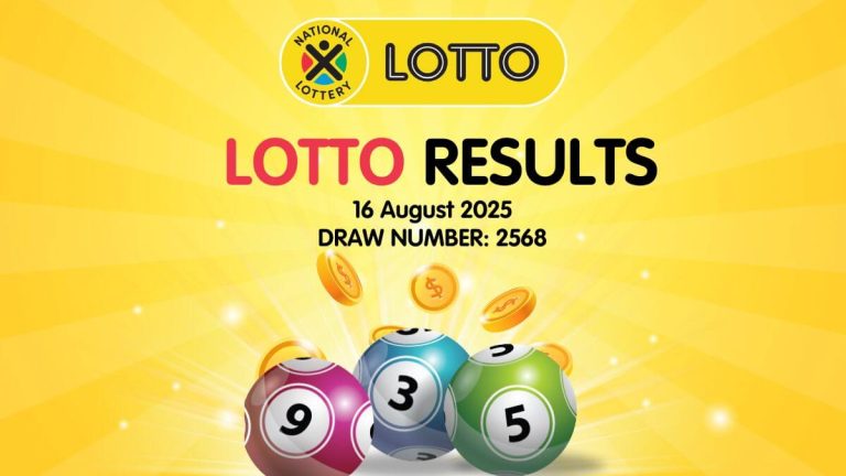 Ithuba Lotto Results for 16/08/2025