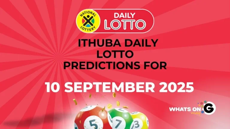 Ithuba Lotto Predictions for 10/09/2025