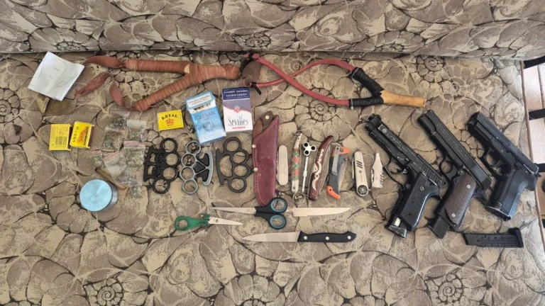 Benoni School Raid: Over 200 Vapes, Knives and Toy Guns Seized at Belvedere