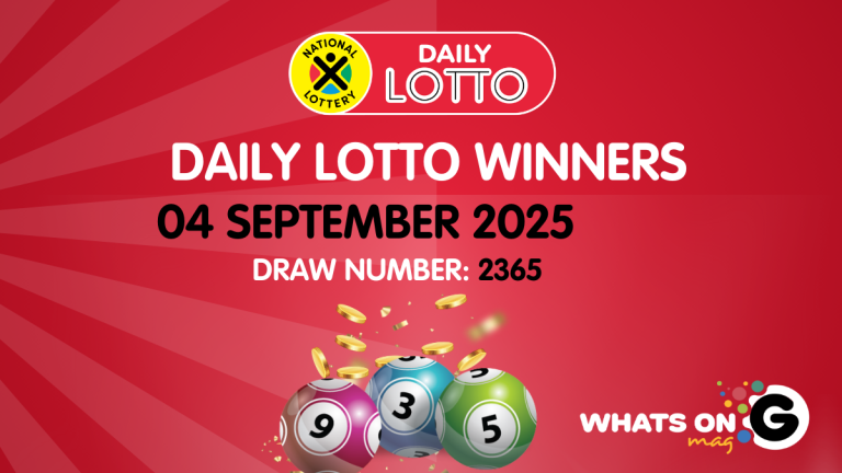 Congratulations to the Daily Lotto Winners for 04/09/2025