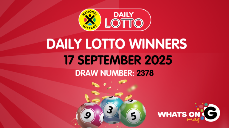 Congratulations to the Daily Lotto Winners for 17 September 2025