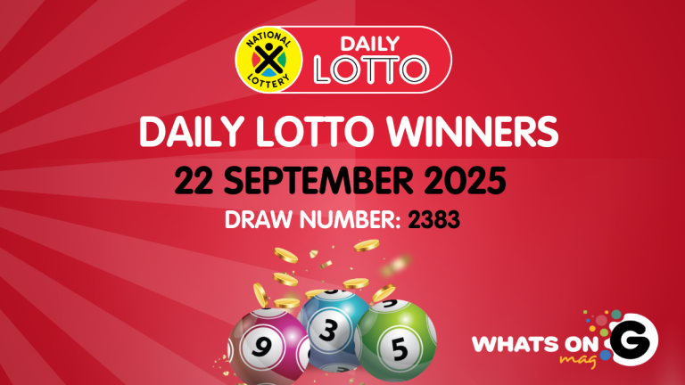 Congratulations to the Daily Lotto Winners for 22 September 2025