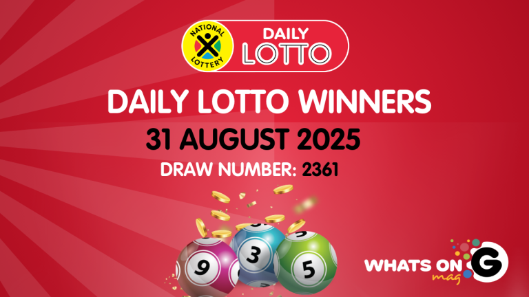 Congratulations to the Daily Lotto Winners for 31/08/2025