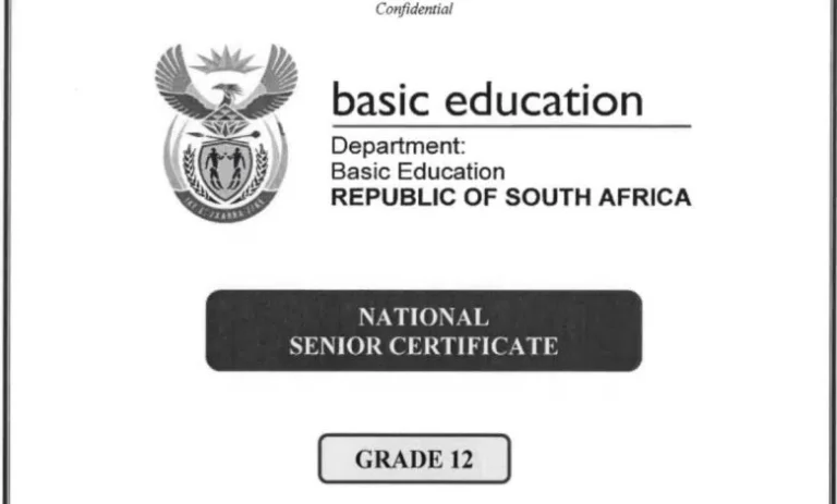 Grade 12 Exam Past Papers: Accounting (Free Download)