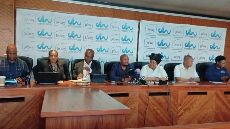 Johannesburg City Outlines Comprehensive Plans to Improve Water Supply