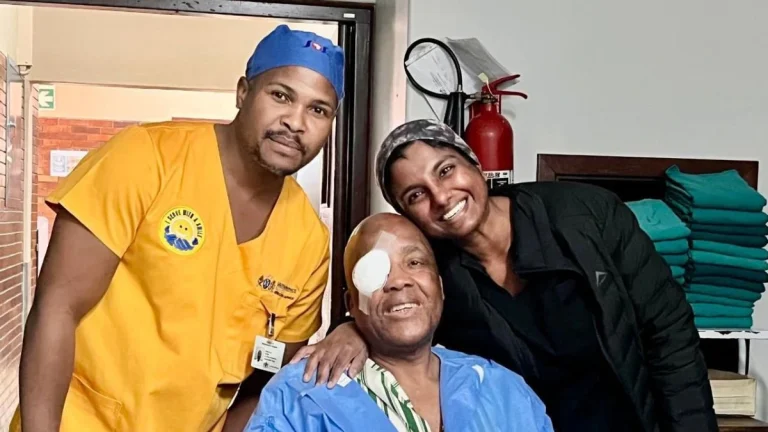Young Doctors Lead Minister’s Eye Surgery at Chris Hani Baragwanath Hospital