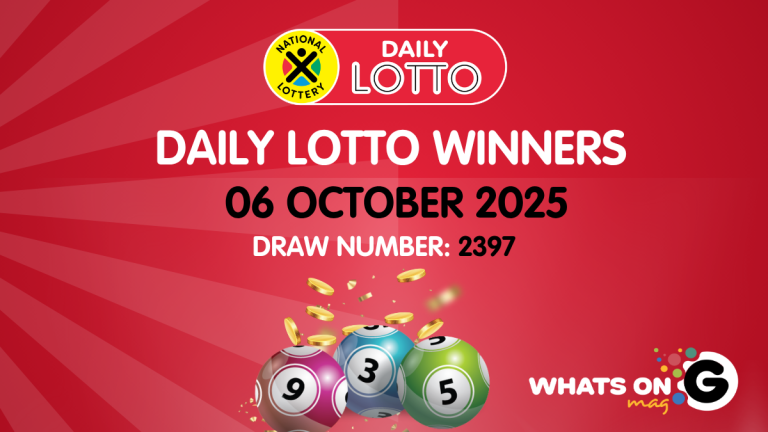 Congratulations to the Daily Lotto Winners for 06 October 2025
