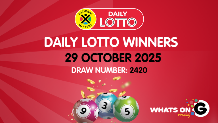 Congratulations to the Daily Lotto Winners for 29/10/2025