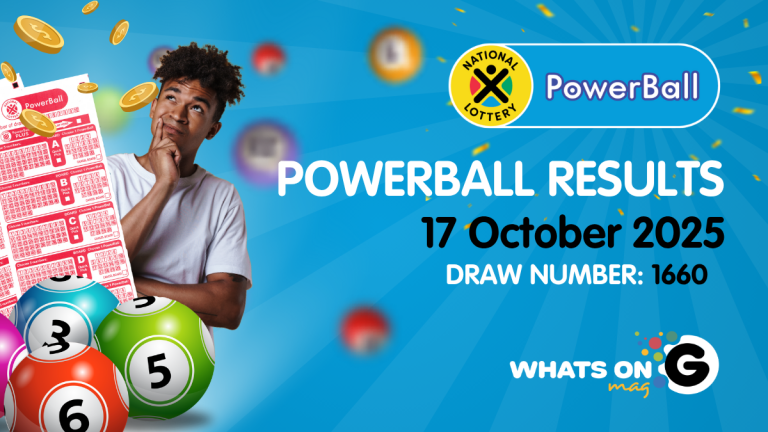 Ithuba Powerball Results for 17/10/2025