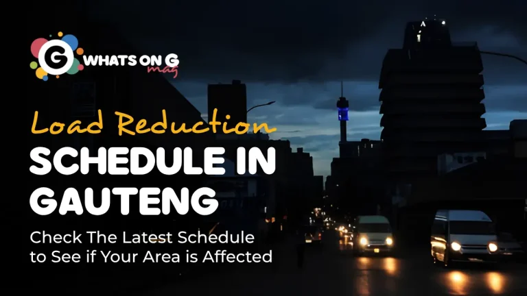 Load Reduction Alert: Gauteng Suburbs Facing Scheduled Power Cuts This Week (27–31 October 2025)