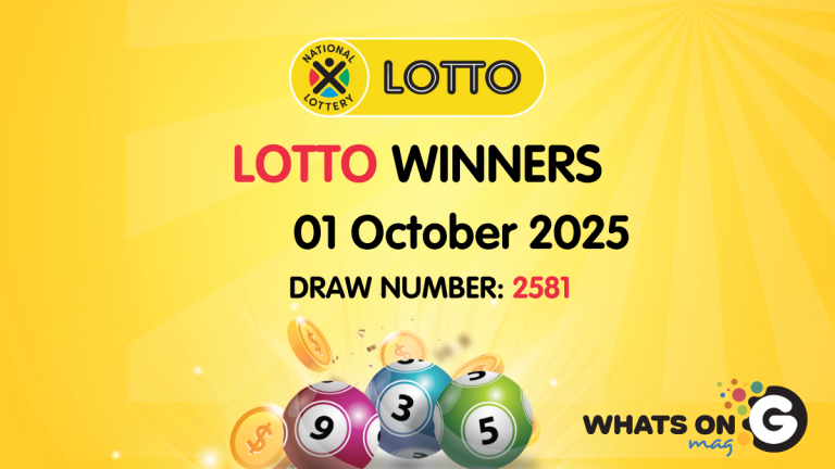 LOTTO RESULTS: Congratulations to the Lotto Winners for 01 October 2025