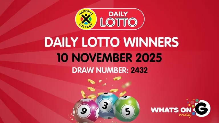 Congratulations to the Daily Lotto Winners for 10/11/2025
