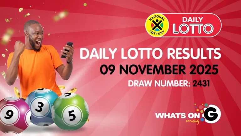 Ithuba Daily Lotto Results for 09/11/2025