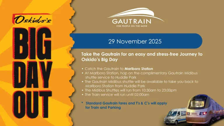 Oskido x Gautrain: A Ride Through Rhythm and Innovation in Gauteng