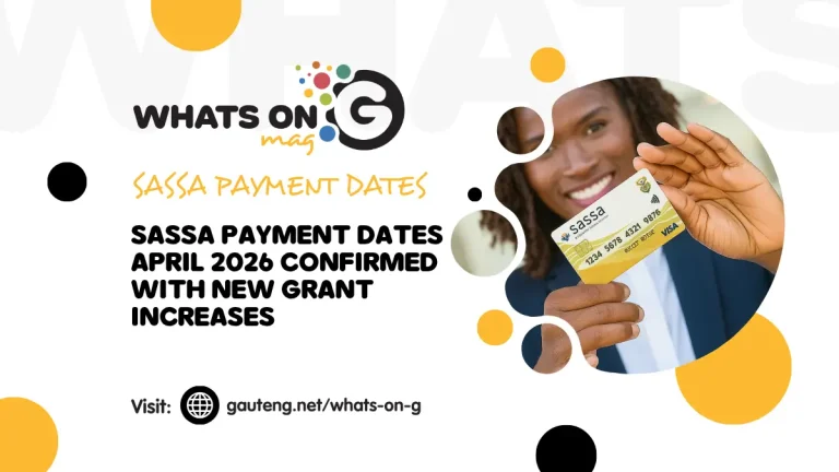 SASSA Payment Dates April 2026 Confirmed With New Grant Increases