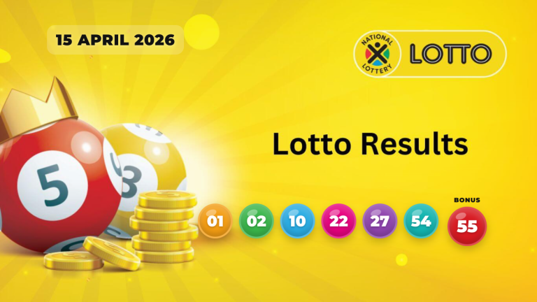 Lotto Results – Wednesday 15 April 2026