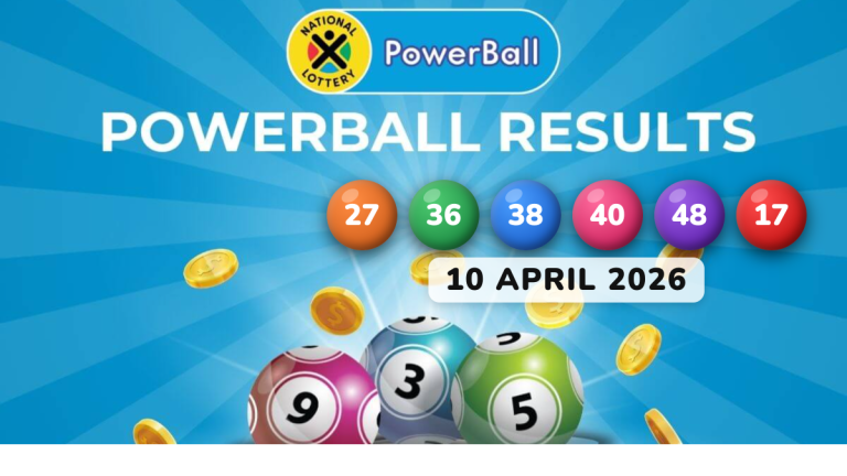 PowerBall Results – Friday 10 April 2026