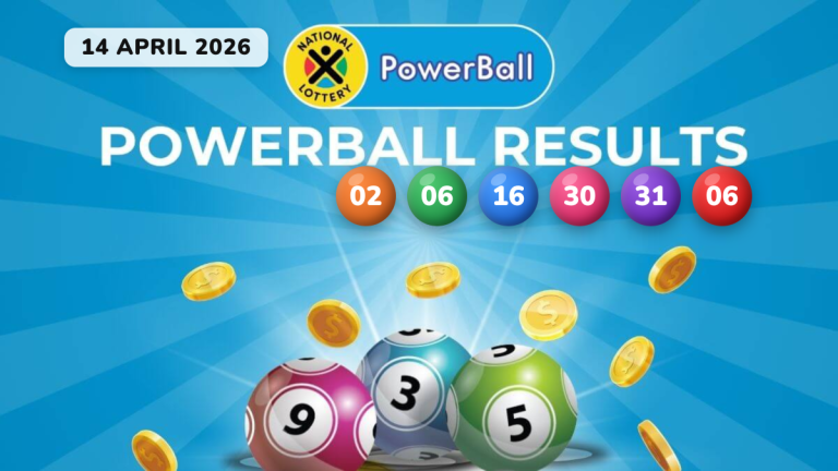 PowerBall Results – Tuesday 14 April 2026