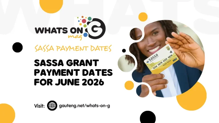 SASSA Confirms June 2026 Grant Payment Dates and Updated Child Support Amounts