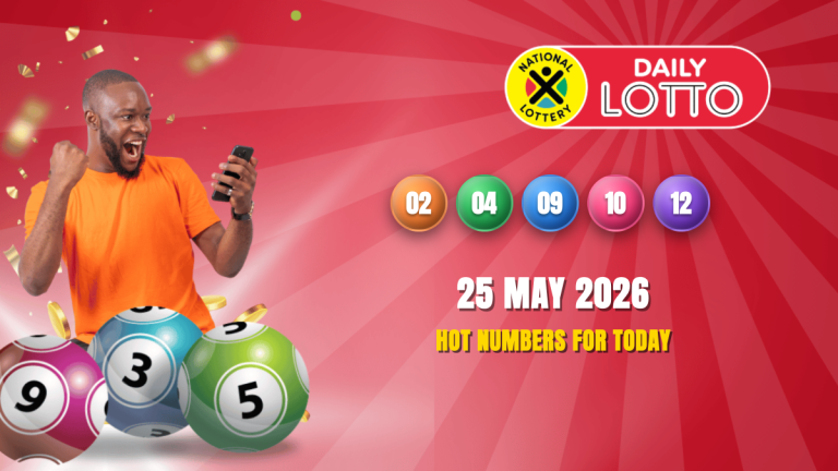 Daily Lotto Predictions Today – Monday, 25 May 2026