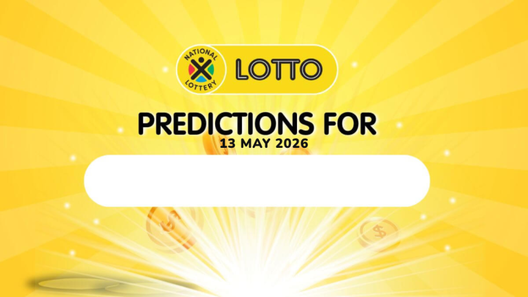 Lotto Predictions Today – Wednesday 13 May 2026
