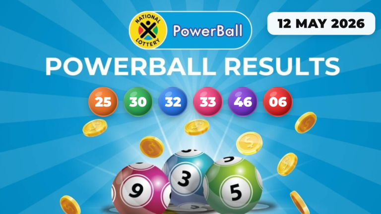 PowerBall Results – Tuesday 12 May 2026