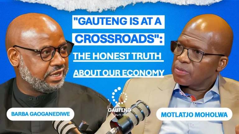 Gauteng Lifve: How Gauteng Plans to Create 450,000 Jobs by 2030