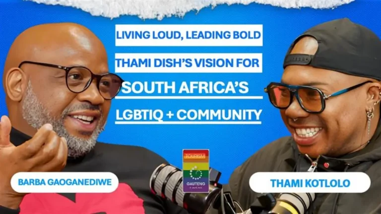 Thami Dish Opens Up About Pride, LGBTQIA+ Rights and His Vision for Gauteng's Pink Tourism Route
