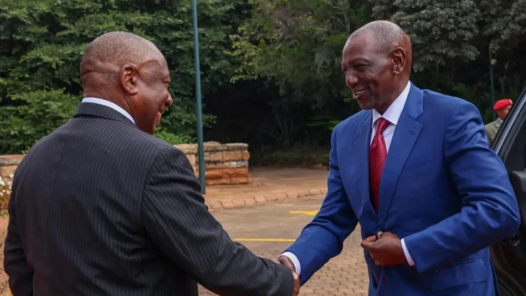 President Cyril Ramaphosa Hosts Kenyan President Ruto in Tshwane as South Africa and Kenya Seek Stronger Trade Ties