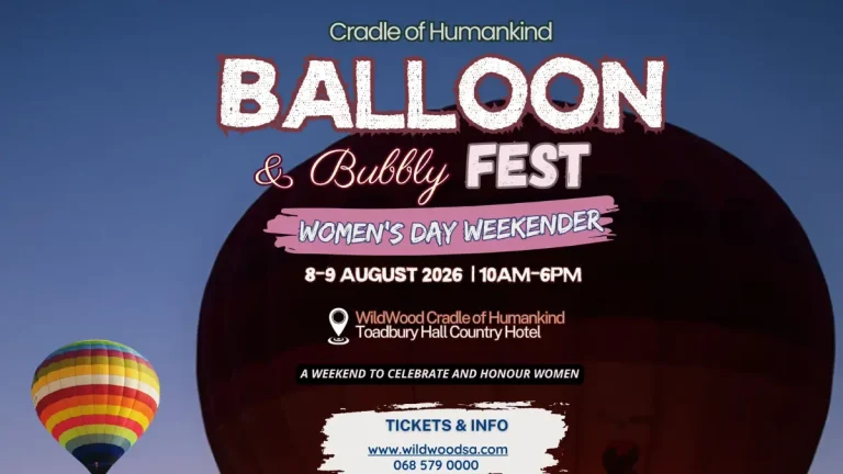 Win Double Tickets To The Cradle Balloon and Bubbly Fest Women's Day Weekender
