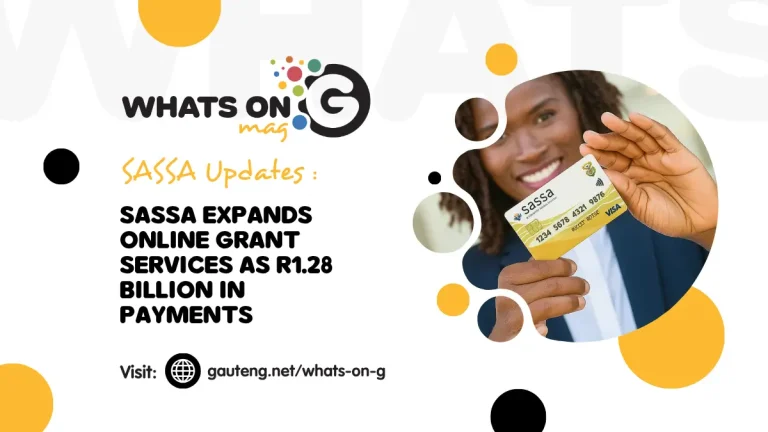 SASSA Expands Online Grant Services as R1.28 Billion in Payments to Eligible Foreign Nationals Is Revealed SASSA Expands Online Grant Services as R1.28 Billion in Payments to Eligible Foreign Nationals Is Revealed