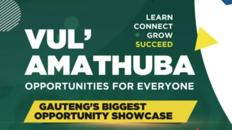 Gauteng Vul’amathuba Festival 2026: Where to Find Jobs, Bursaries, Training and Business Support Vul'amathuba