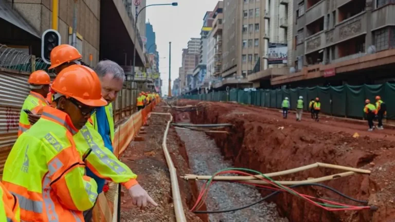 Lilian Ngoyi Street Rehabilitation Nears Completion With Major Infrastructure Upgrades Lilian Ngoyi Street Rehabilitation Nears Completion With Major Infrastructure Upgrades