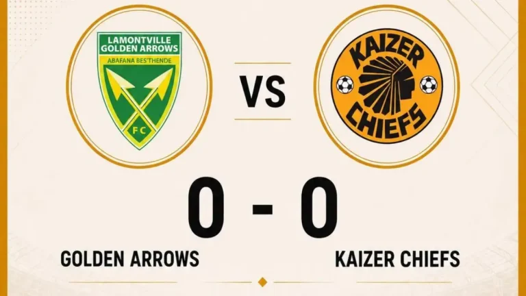 Kaizer Chiefs Held by Golden Arrows as Maboe Misses Penalty in Goalless Draw