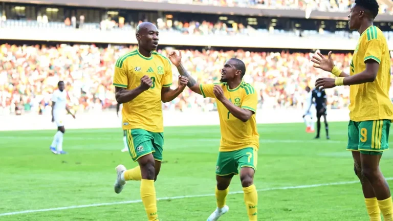 Bafana Bafana Beat Guinea as Mosimane Turns Attention to Eritrea 2027 AFCON Qualifier Bafana Bafana Beat Guinea as Mosimane Turns Attention to Eritrea 2027 AFCON Qualifier