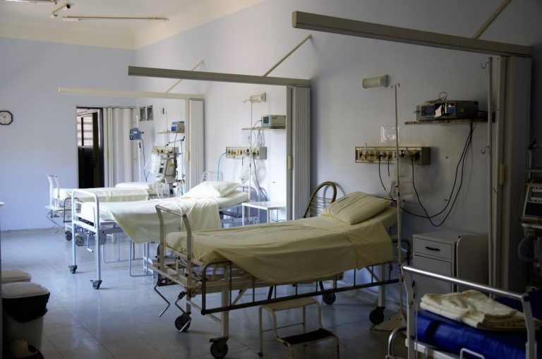 5th African Nursing Conference Set to Empower Nurses for Health Equity Empty hospital ward with beds and medical equipment