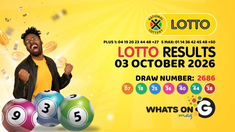 Lotto Results Saturday, 03 October 2026: Lotto, Plus 1 and 5 Max Draw 2686