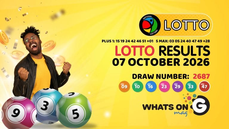 Lotto Results Wednesday, 07 October 2026: Lotto, Plus 1 and 5 Max Draw 2687 winning numbers