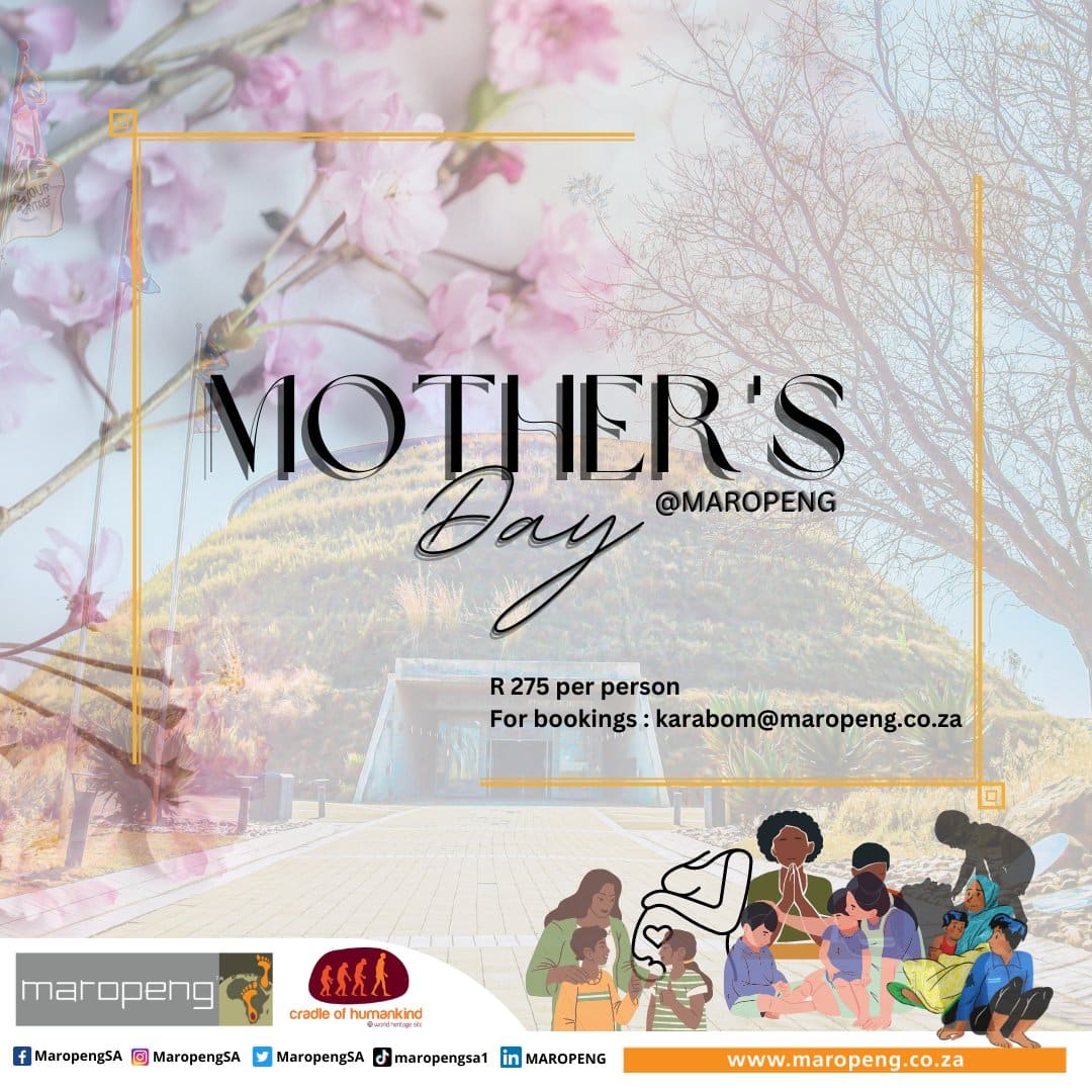 Mothers day at Maropeng Menu