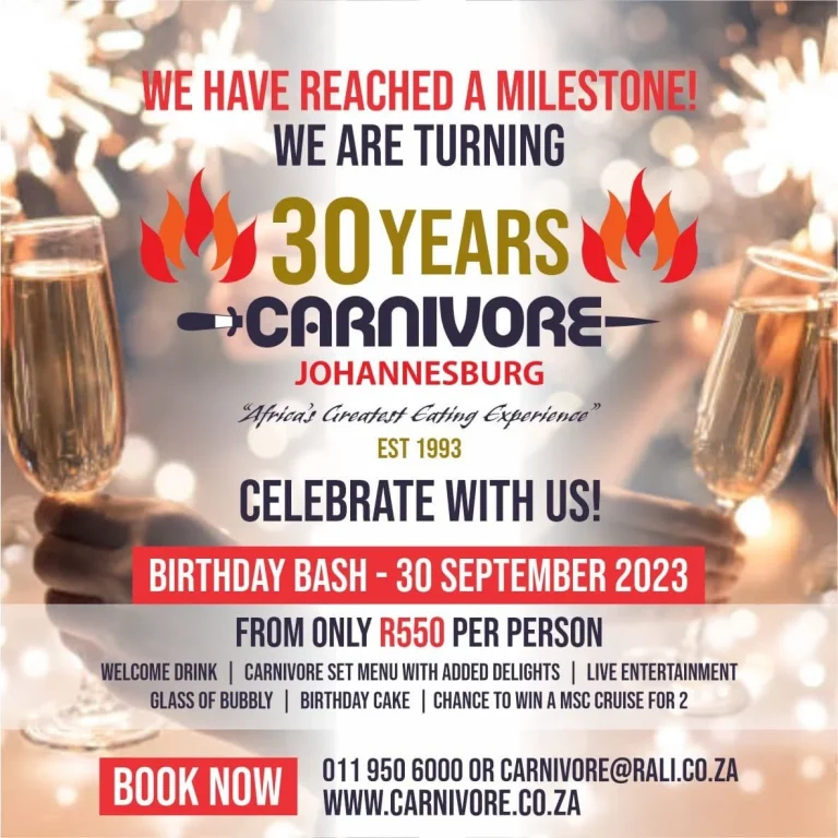 30 years Carnivore
