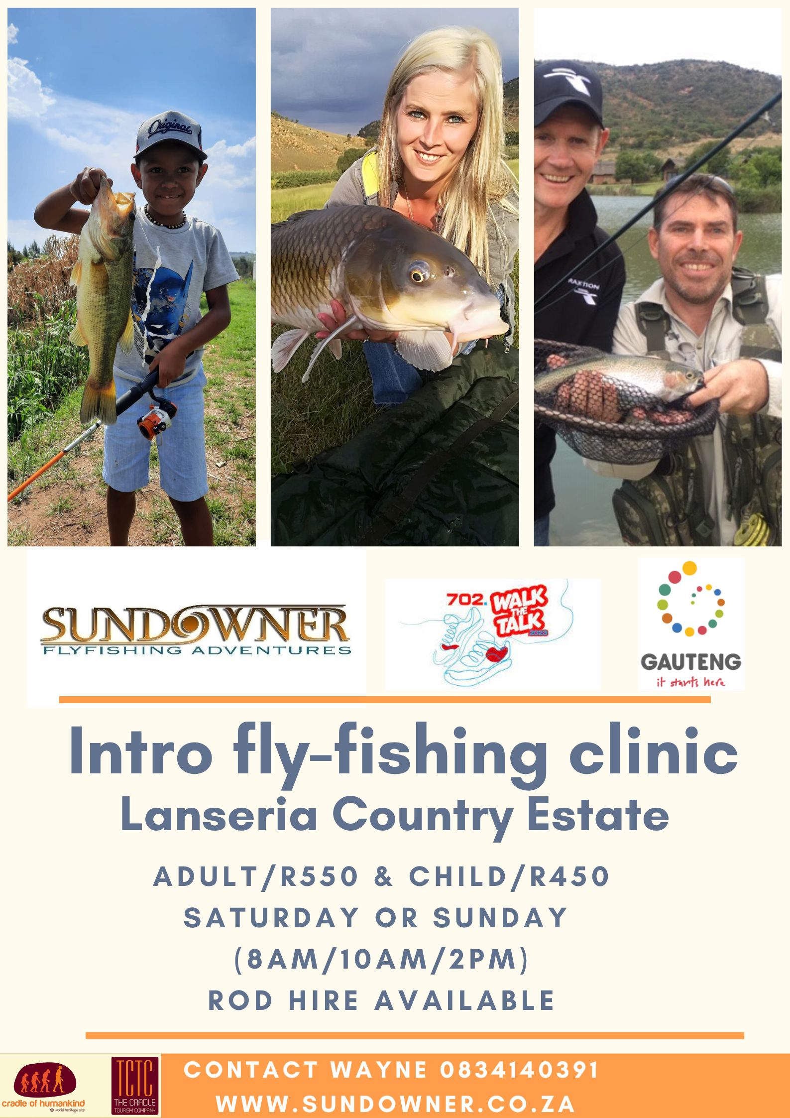 702 Walk the Talk SFA Group Flyfishing Clinic Poster (16 Aug 23)