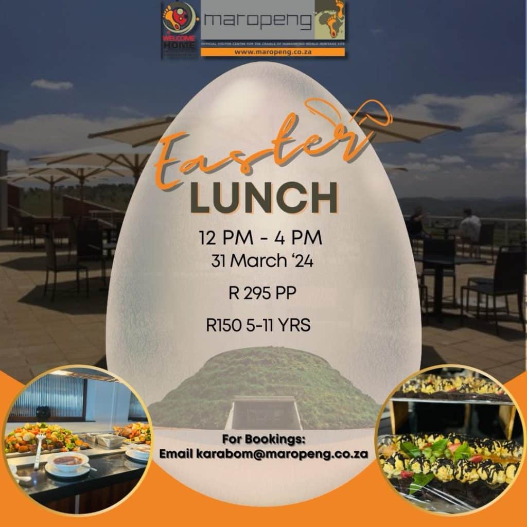 Easter lunch - Maropeng
