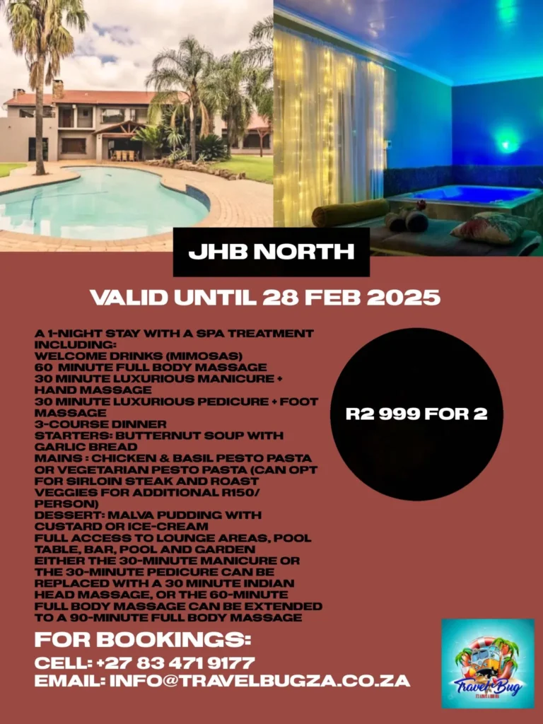 Romantic Getaway Johannesburg