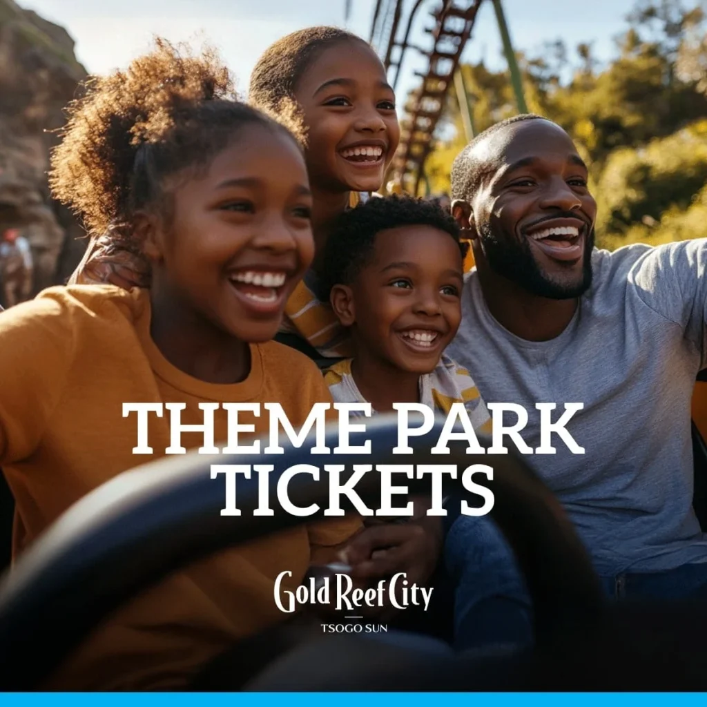Gold Reef City- Epic Sunday deal for 4