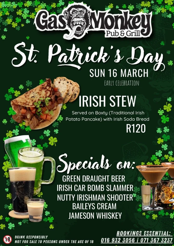 Gas Monkey Pub and Grill Specials
