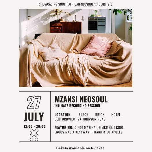 Mzansi Neosoul Intimate Recording Session