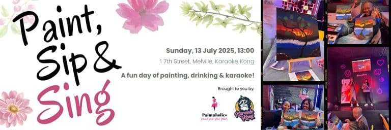 Paint, Sip & Sing: A Painting Masterclass