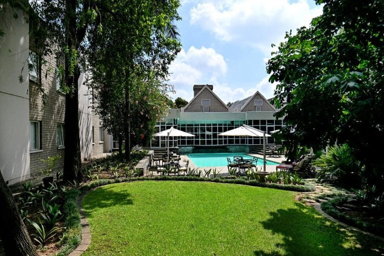 City20HotelBryanston_exterior_gardens_pool