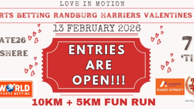 Randburg Harriers Valentine’s Night Race