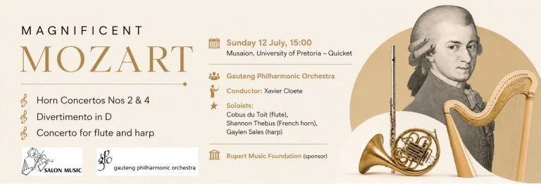 Magnificent Mozart – Gauteng Philharmonic Orchestra